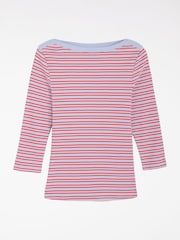 Friends Like These Multi 3/4 Sleeve Ribbed Boat Neck T-Shirts 3 Pack - Image 3 of 5