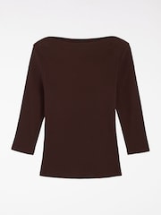 Friends Like These Multi 3/4 Sleeve Ribbed Boat Neck T-Shirts 3 Pack - Image 4 of 5