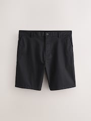 Black/Ink Blue/Charcoal Straight Fit Stretch Chino Shorts 3 Pack - Image 3 of 12