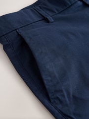 Black/Ink Blue/Charcoal Straight Fit Stretch Chino Shorts 3 Pack - Image 7 of 12