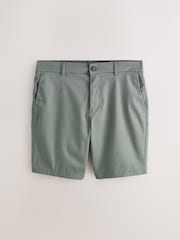 Black/Blue/Sage Slim Fit Stretch Chino Shorts 3 Pack - Image 2 of 10