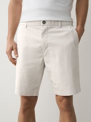 Black/Blue/Sage Slim Fit Stretch Chino Shorts 3 Pack - Image 9 of 10