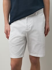 سفید - سلم فٹ - Stretch Chino Shorts - تصویر 1 از 6