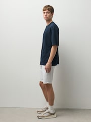 سفید - سلم فٹ - Stretch Chino Shorts - تصویر 3 از 6