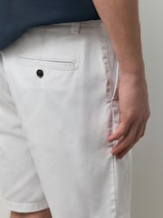 سفید - سلم فٹ - Stretch Chino Shorts - تصویر 6 از 6