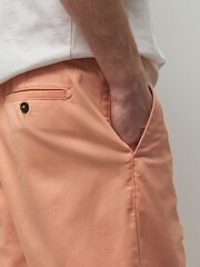 Fersken - Rett passform - Stretch Chino-shorts - Bilde 3 av 5