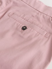 Pink Slim Fit Stretch Chino Shorts - Image 11 of 11