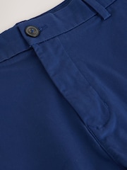 French Blue Straight Fit Stretch Chino Shorts - Image 2 of 5