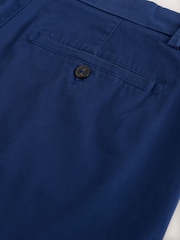 French Blue Straight Fit Stretch Chino Shorts - Image 5 of 5