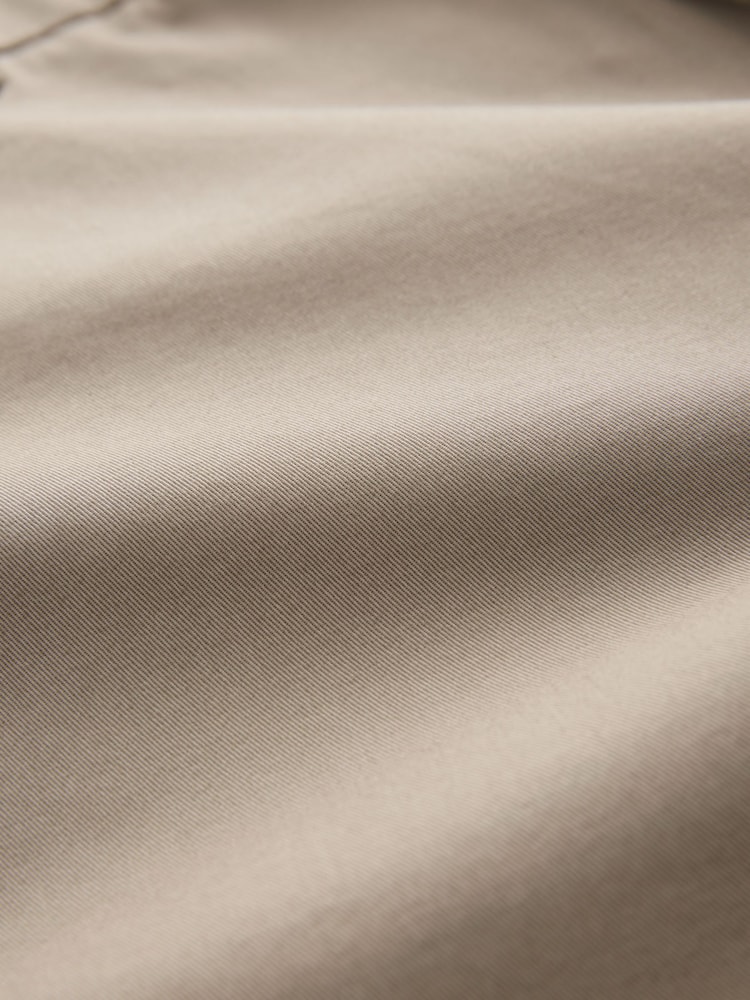 Light Brown Skinny Fit Stretch Chino Shorts - Image 2 of 5