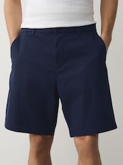 Black/Ink Blue/Charcoal Relaxed Fit Stretch Chino Shorts 3 Pack - Image 4 of 10