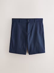 Black/Ink Blue/Charcoal Relaxed Fit Stretch Chino Shorts 3 Pack - Image 6 of 10