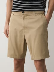 Navy/Stone/Light Grey/Charcoal Slim Fit Stretch Chino Shorts 4 Pack - Image 3 of 12