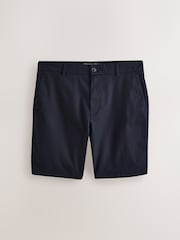 Navy/Stone/Light Grey/Charcoal Slim Fit Stretch Chino Shorts 4 Pack - Image 6 of 12