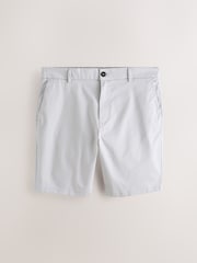 Navy/Stone/Light Grey/Charcoal Slim Fit Stretch Chino Shorts 4 Pack - Image 8 of 12