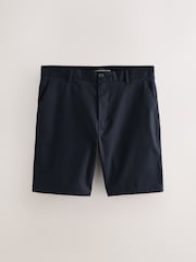 Navy/Light Blue Slim Fit Stretch Chino Shorts 2 Pack - Image 3 of 5