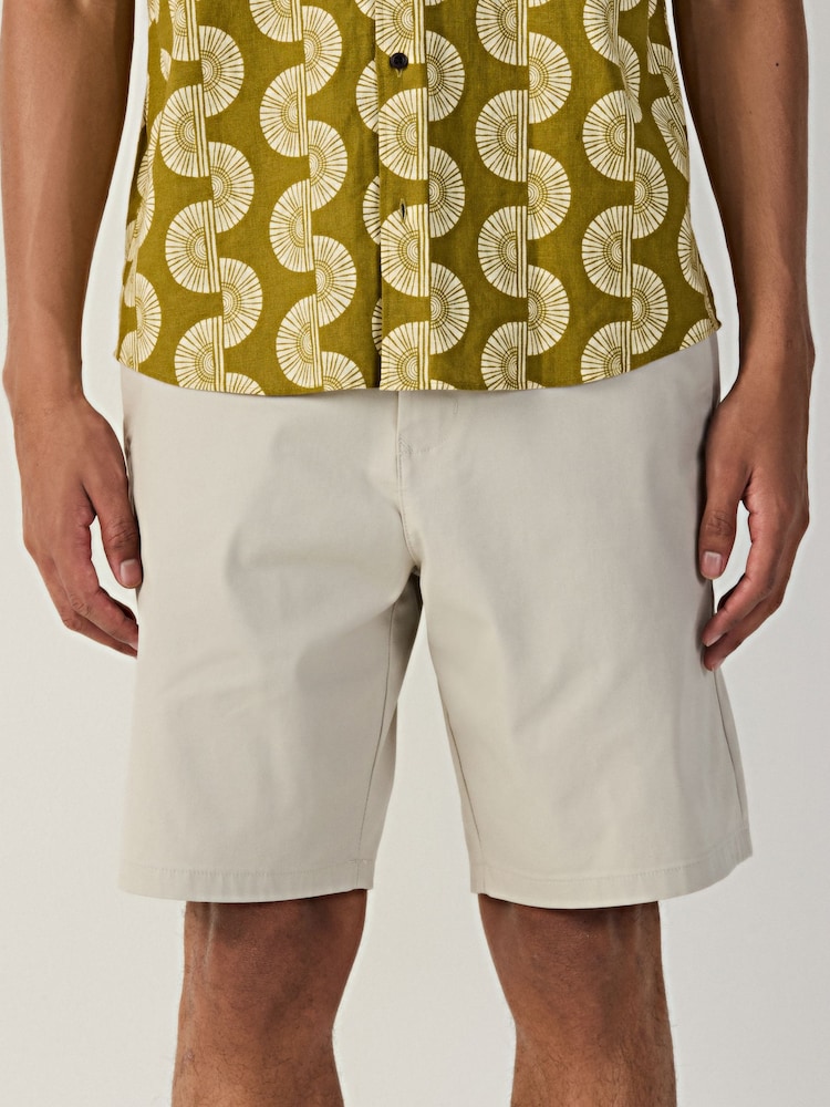 骨架 - 寬鬆版 - 車線卡其褲 - 圖片 1/10