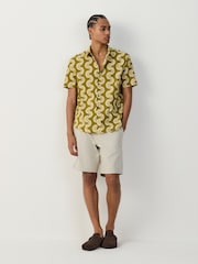 骨架 - 寬鬆版 - 車線卡其褲 - 圖片 2/10