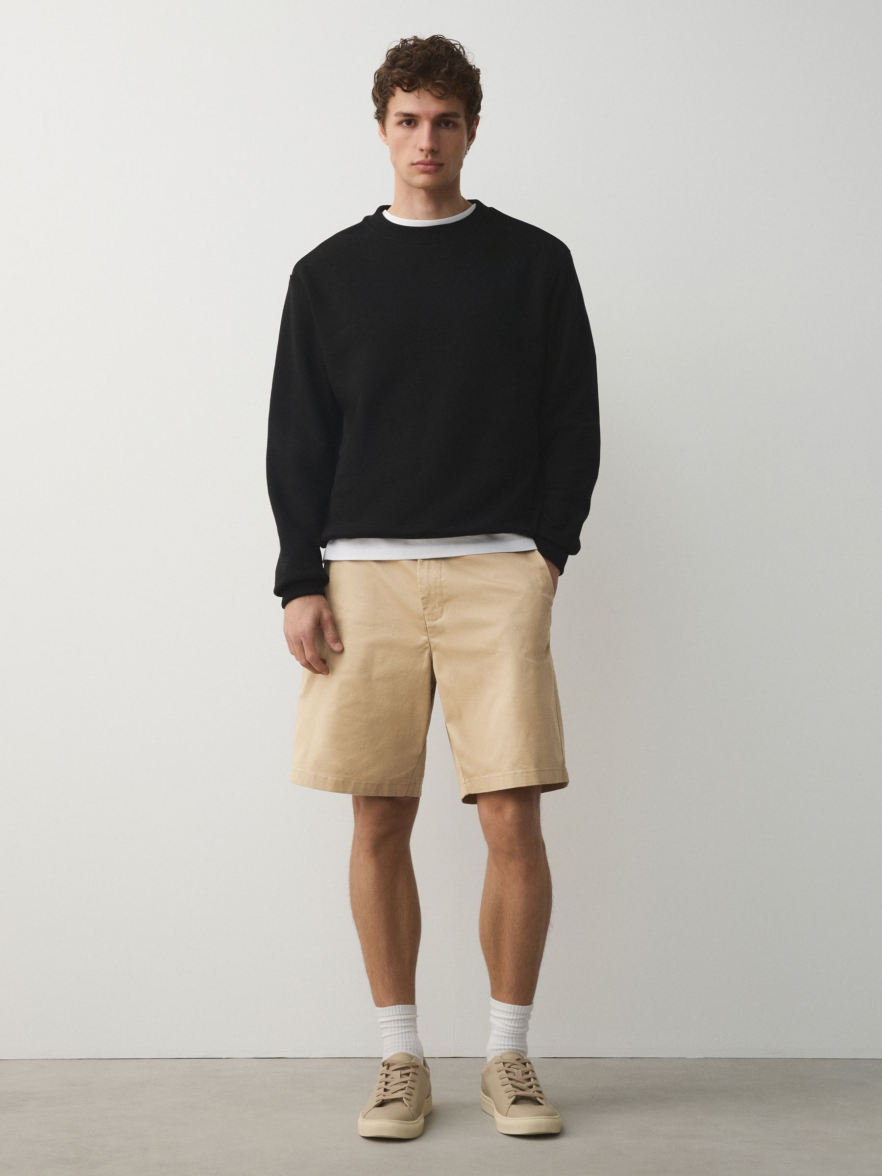 Buy Navy/Stone Relaxed Fit Stretch Chino Shorts 2 Pack from Next USA