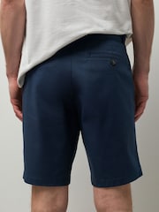 Ink Blue/Bone Slim Fit Stretch Chino Shorts 2 Pack - Image 6 of 11