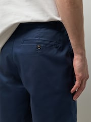 Ink Blue/Bone Slim Fit Stretch Chino Shorts 2 Pack - Image 7 of 11