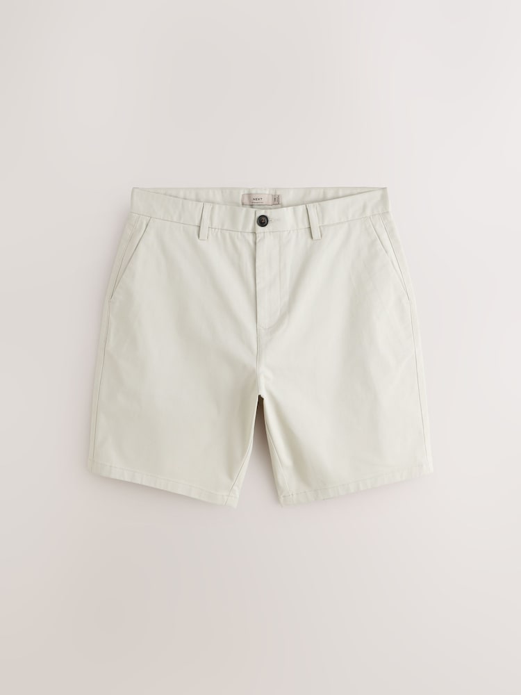 Ink Blue/ Bone - سیدھے فٹ - اسٹریچ چینو شارٹس 2 پیک - تصویر 2 از 5