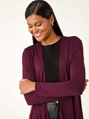 Roman Red Waterfall Stretch Cardigan - Image 1 of 5