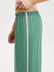 Cotton On Green Departure Lounge Wide Leg Joggers - Image 4 of 5