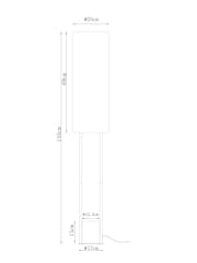 Brass Harlington Marble Floor Lamp - Image 4 of 7