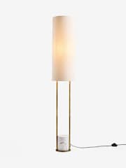 Brass Harlington Marble Floor Lamp - Image 7 of 7