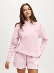 Cotton On Pink Plush Premium Graphic Hoodie - Image 1 of 5