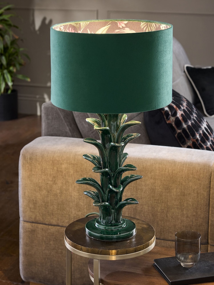 Green Barbuda Table Lamp - Image 1 of 6