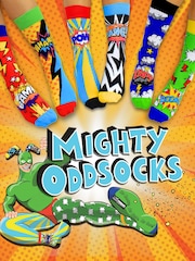 United Odd Socks Super Hero Comic Socks 6 pack - Imagem 4 de 4