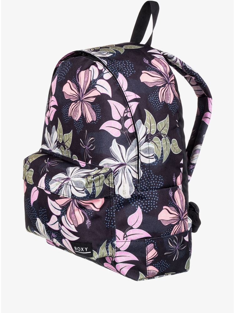 Roxy Floral Black Baby Sugar Print Backpack - Image 2 of 4