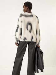 Roman Tie Dye Fluffy Knit Jumper - Imagem 2 de 5