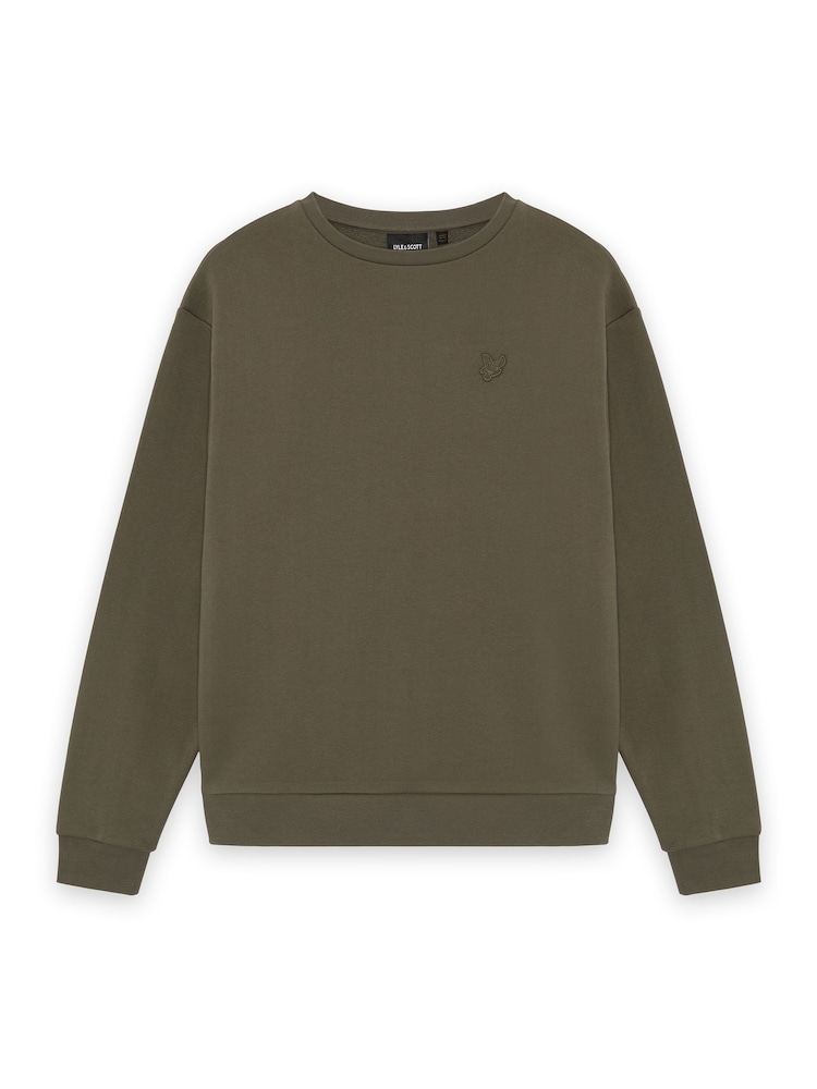 Lyle & Scott Heavy Weight Drop Shoulder Crew Neck Sweat Top - Bild 1 von 1