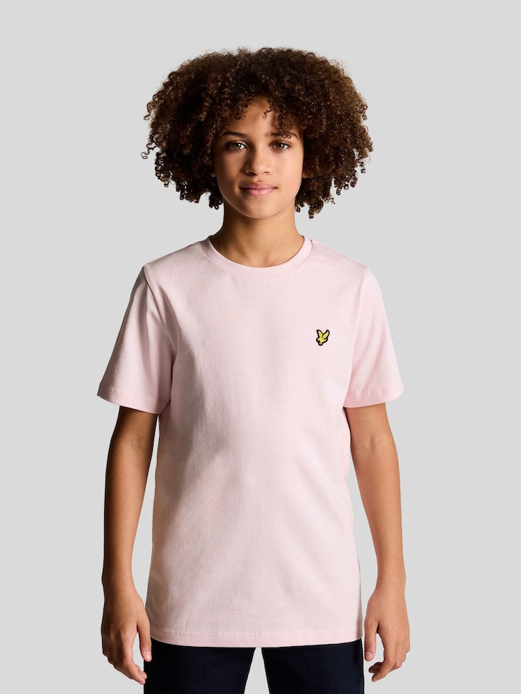 Lyle & Scott Pink Plain T-Shirt - Image 1 of 3
