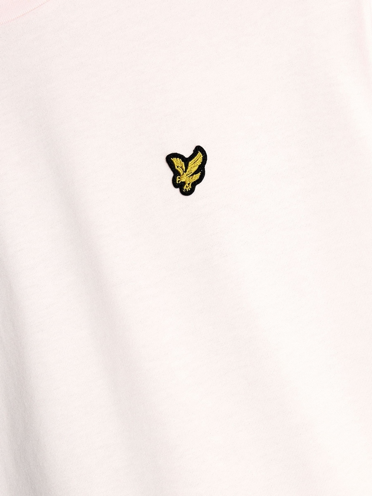 Lyle & Scott Pink Plain T-Shirt - Image 5 of 5
