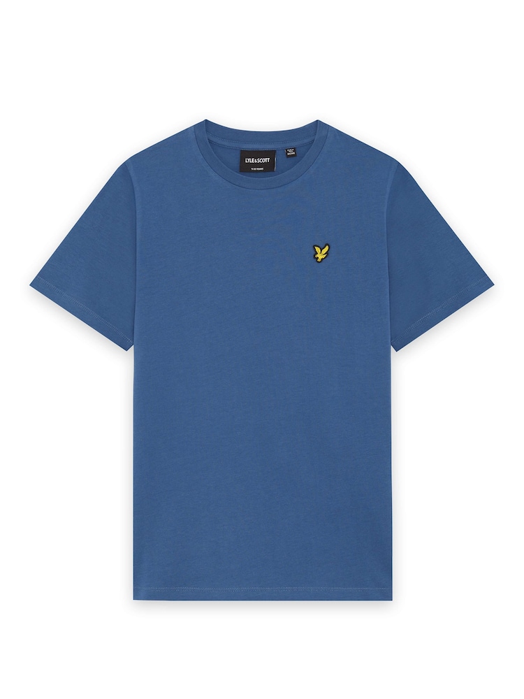 Lyle & Scott Blue Plain T-Shirt - Image 1 of 1