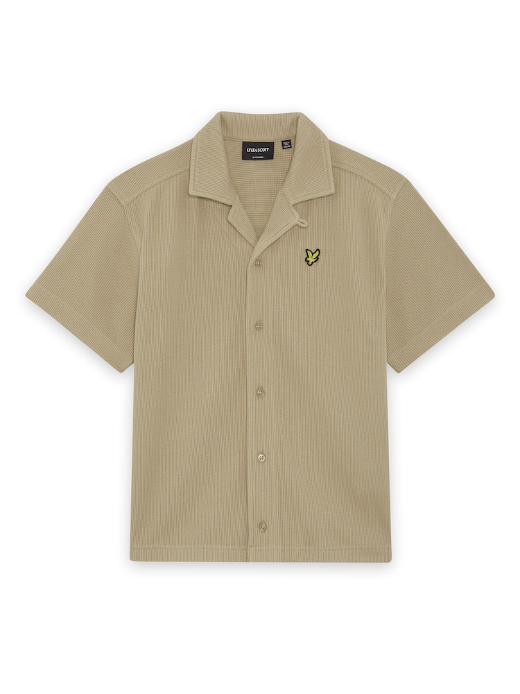 Maro - Lyle & Scott Waffle Shirt - Imaginea 1 din 1