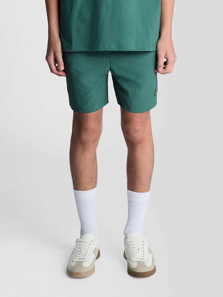綠色 - Lyle & Scott 純色泳褲 - 圖片 2/6