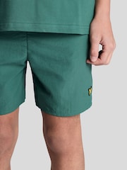 綠色 - Lyle & Scott 純色泳褲 - 圖片 3/6