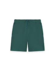 Lyle & Scott Green Heavy Weight Relaxed Shorts - Image 1 of 1