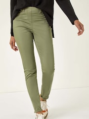 Roman Green 31'' Denim Stretch Denim Leggings - Image 4 of 5
