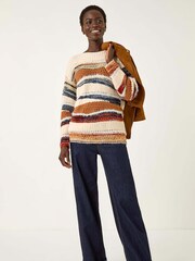 Roman Jacquard Crew Neck Knit Jumper - Slika 2 iz 5