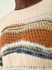Roman Jacquard Crew Neck Knit Jumper - Slika 5 iz 5