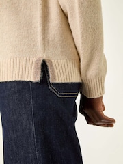 Roman White Heart Crew Neck Knit Jumper - Image 5 of 5