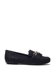 Moda in Pelle Essana Chain And Tassel Detail Moccasins - Image 1 of 4