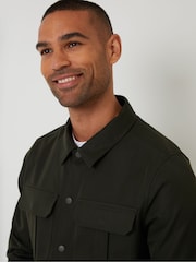 Verde - Threadbare Cargo Pocket Shacket - Imagem 4 de 4