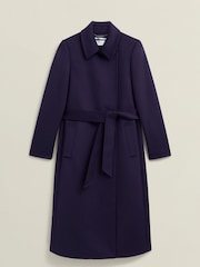 Hobbs Purple Petite Livia Coat - Image 4 of 4